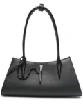 Mugler leather tote bag - Black