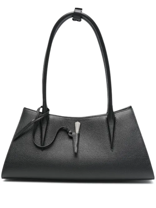 Mugler sac en cuir - Noir - Mugler - Modalova