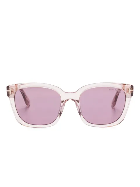 TOM FORD Eyewear translucent-frame sunglasses