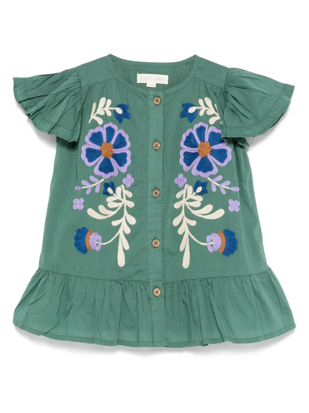 Louise Misha Vania jurk Groen