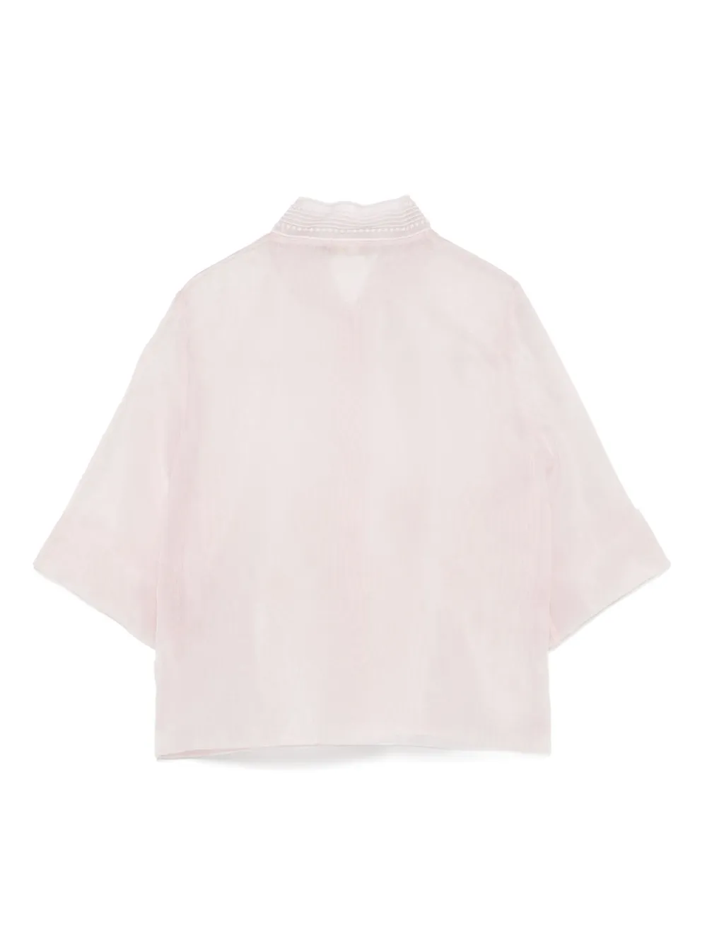 ELIE SAAB JUNIOR Organza jack met borduurwerk Roze