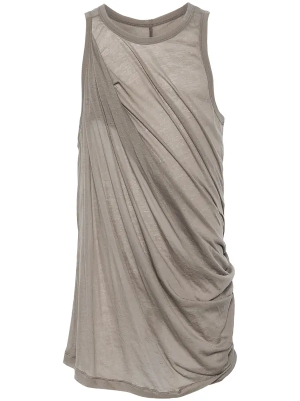 Tシャツ・カットソー RICK OWENS 'Anthem Tank' top Gray Rick Owens Anthem Tank Top | Grey | FARFETCH