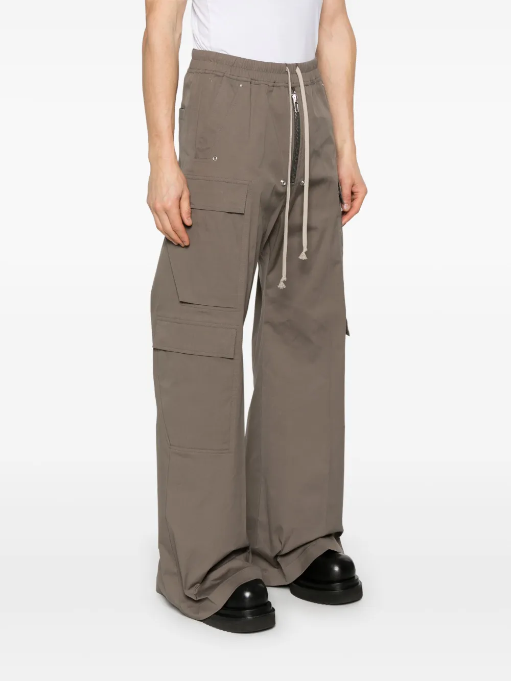 Rick Owens Broek met trekkoord Grijs