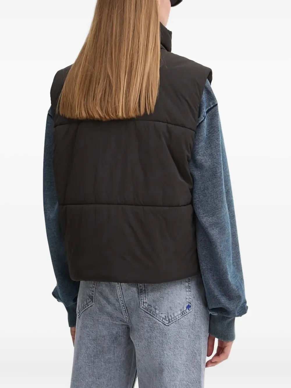 HUGO logo-appliqué quilted vest | Waistcoats & Gilets | Image 2