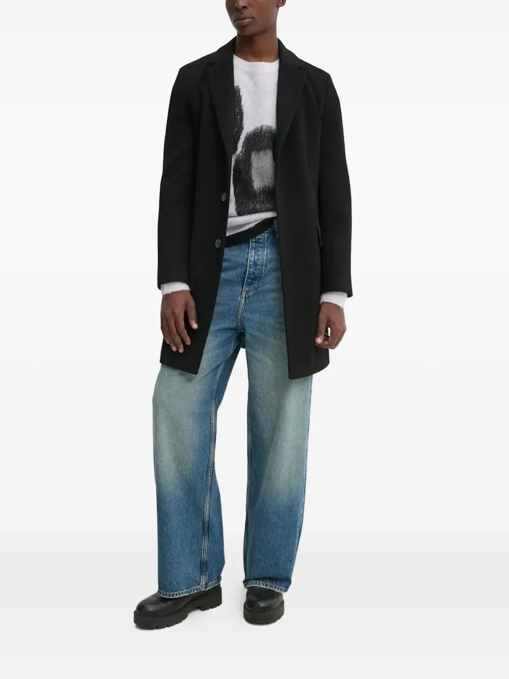 HUGO faded jeans | Wide-Leg Jeans | Image 2