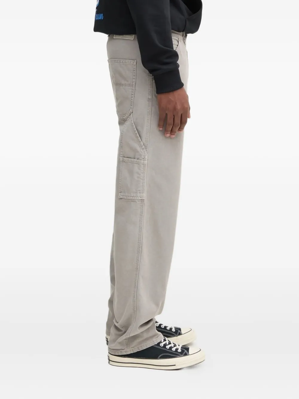 HUGO Straight jeans Grijs