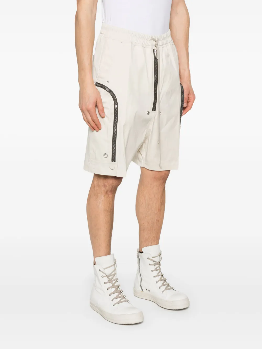 Rick Owens Bauhaus Bela shorts Wit