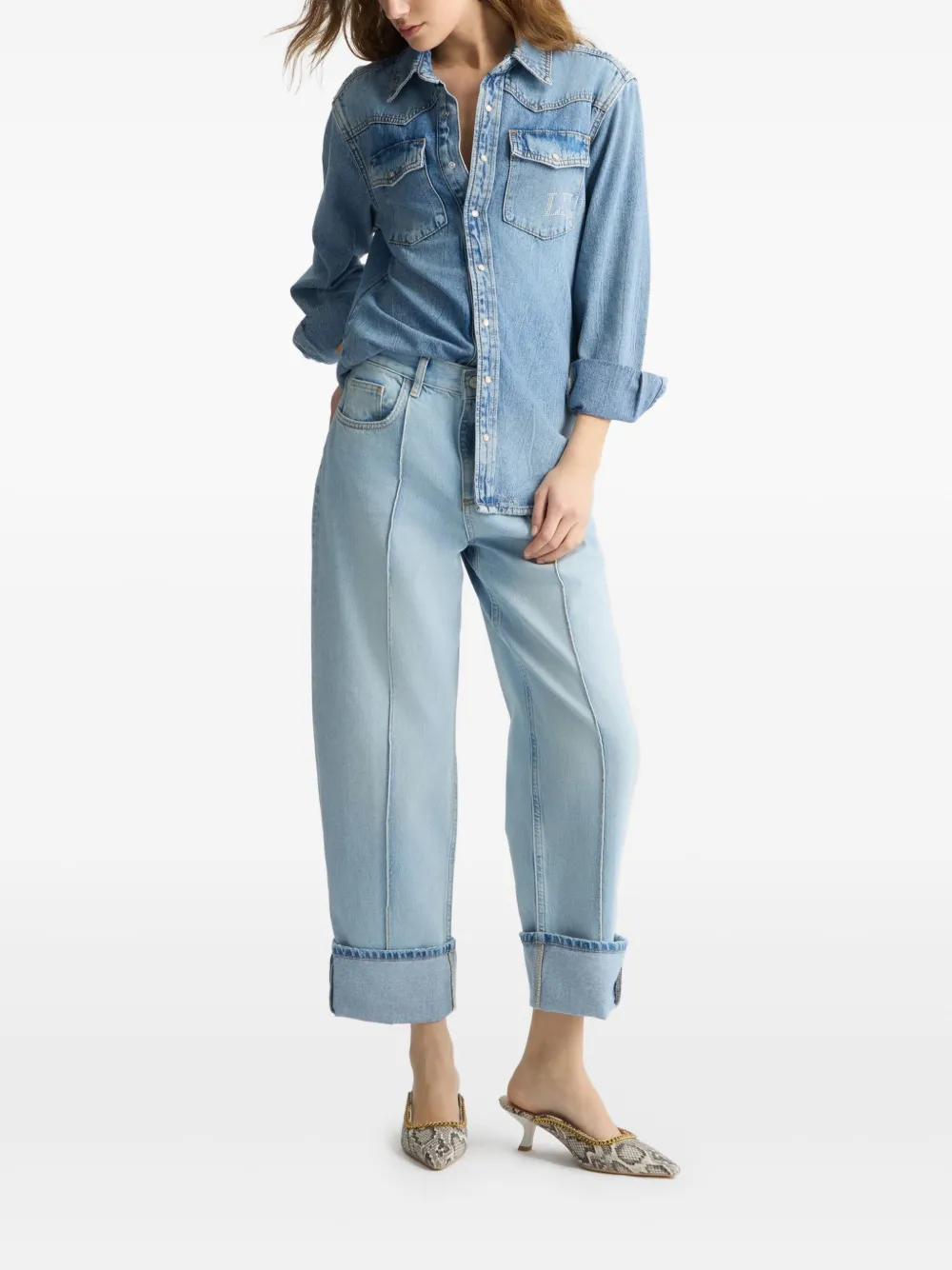 LIU JO Straight jeans - Blauw