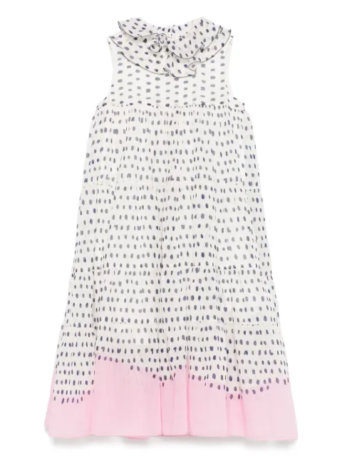 Mi Mi Sol vestido con motivo de lunares