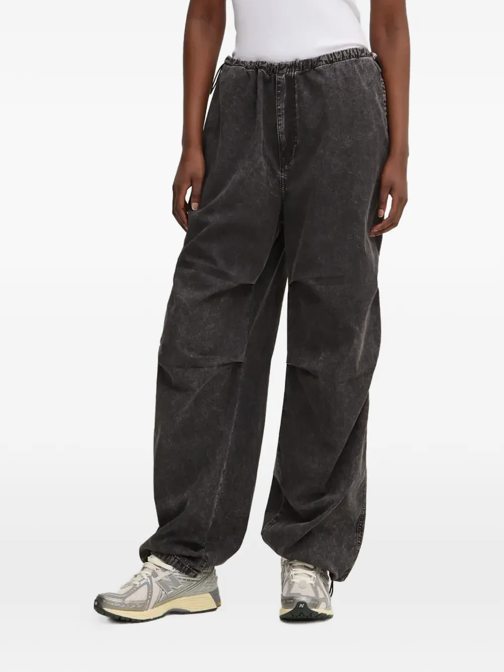 HUGO embroidered trousers | Grey | Image 1