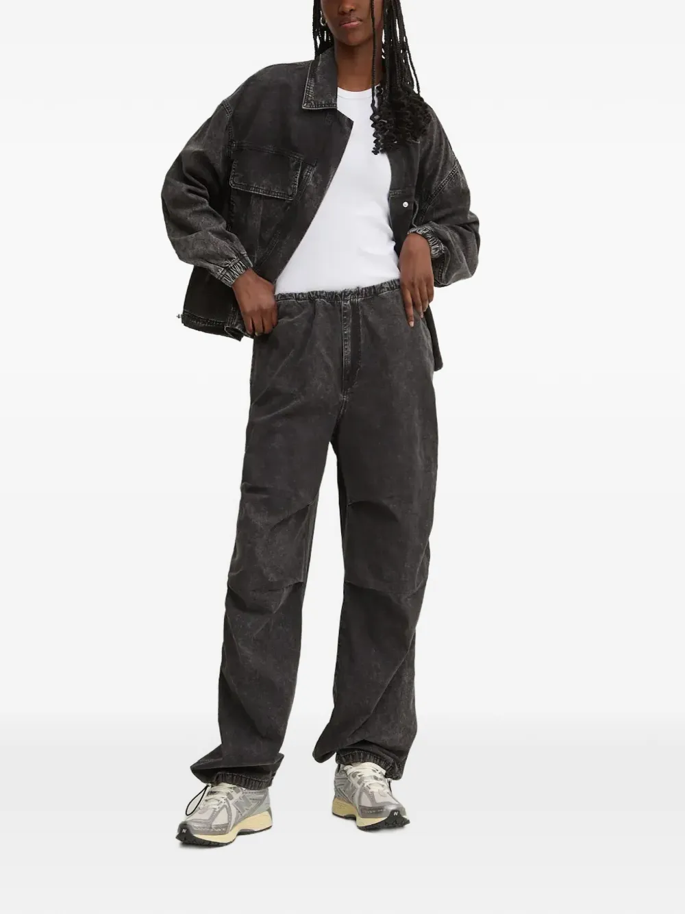 HUGO embroidered trousers | Straight-Leg Pants | Image 2