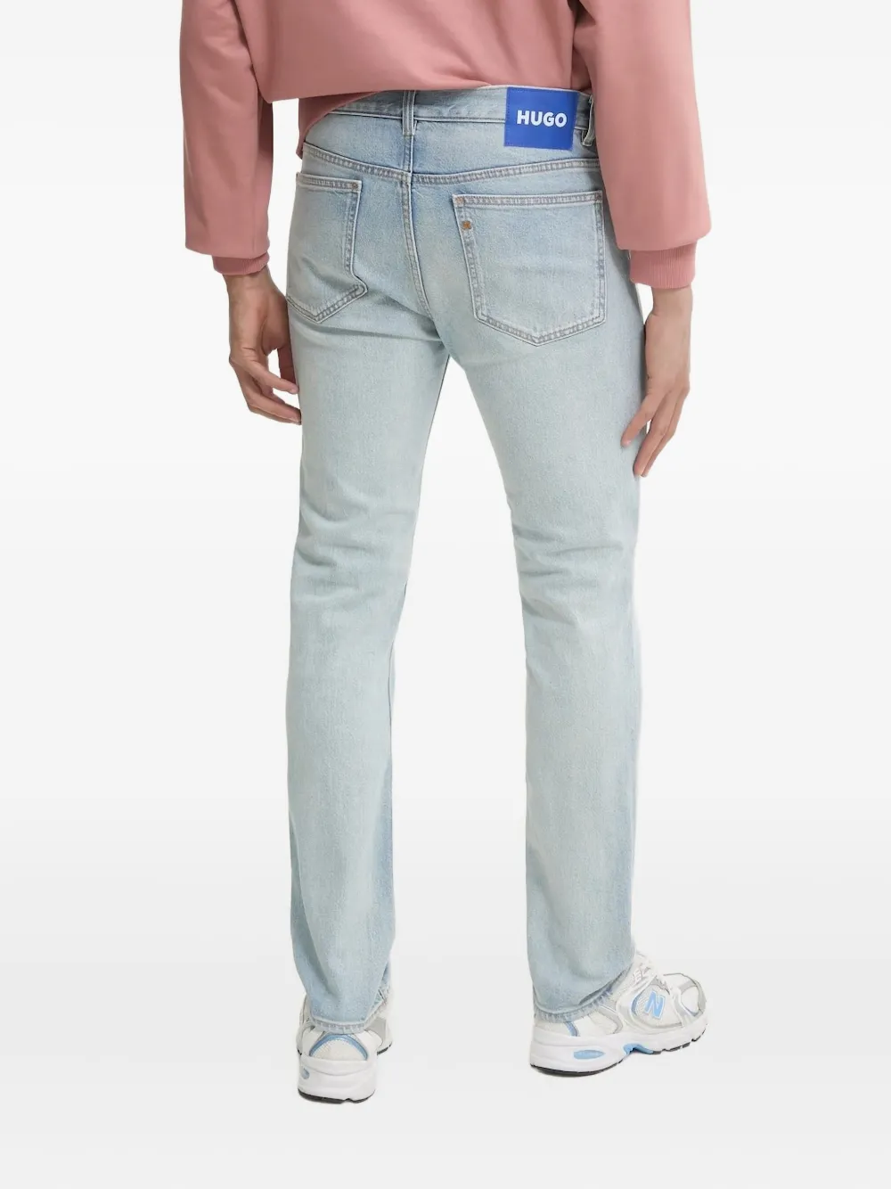 HUGO light-wash jeans - Blauw
