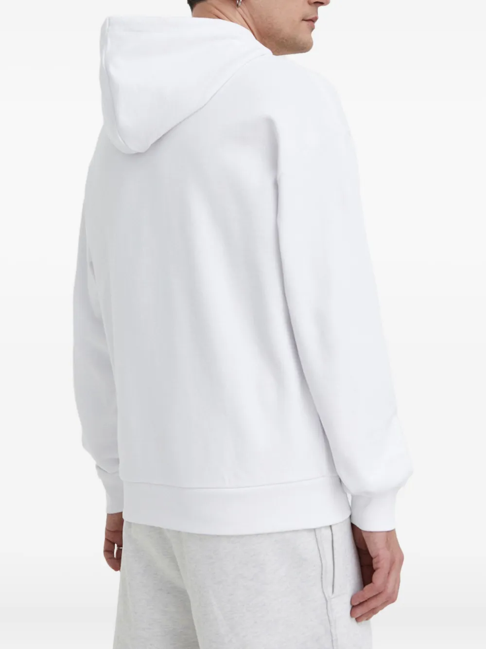 HUGO Hoodie met logoprint Wit