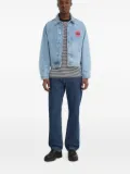HUGO label-patch jeans - Blue