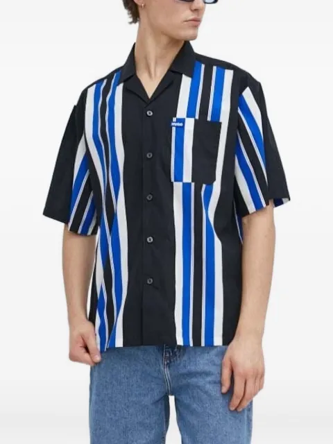 HUGO striped short-sleeve shirt