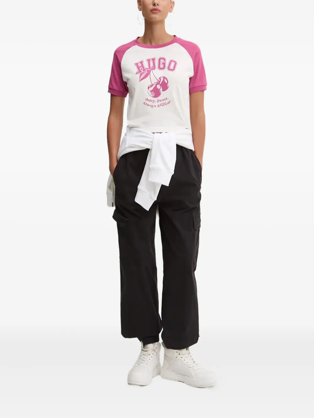 HUGO Cargo broek - Zwart