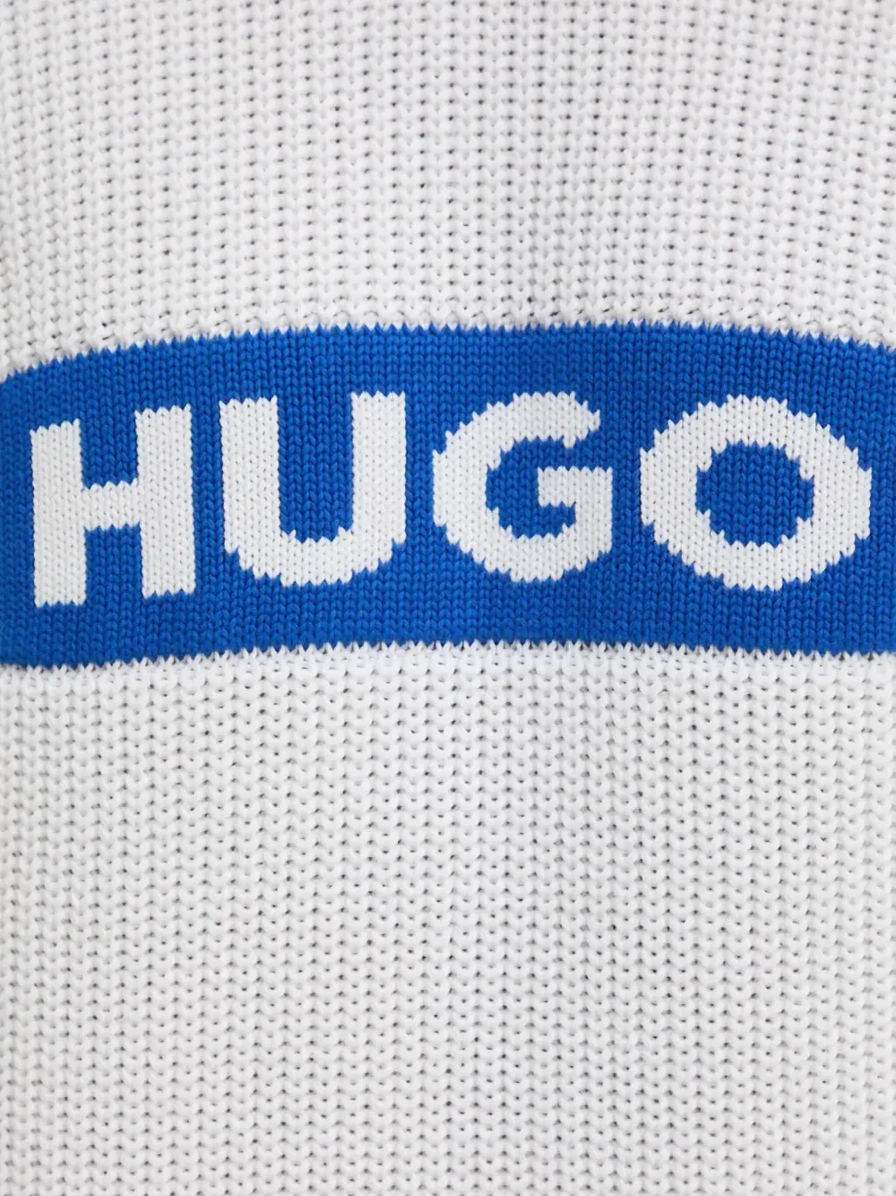HUGO Sweater met logo Wit