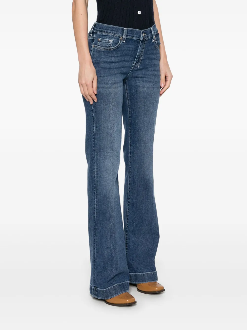 7 For All Mankind Dojo jeans Blauw