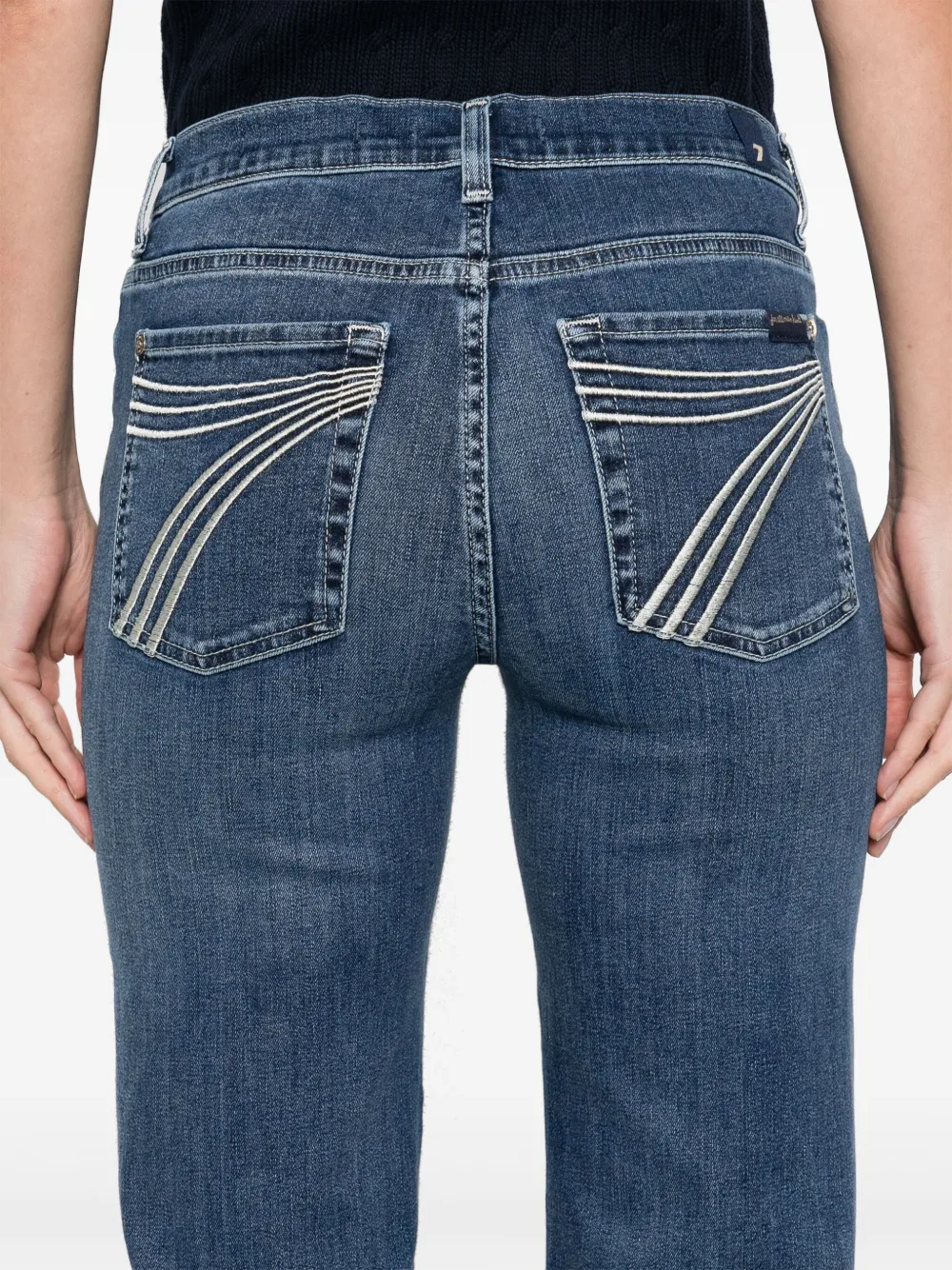 7 For All Mankind Dojo jeans Blauw