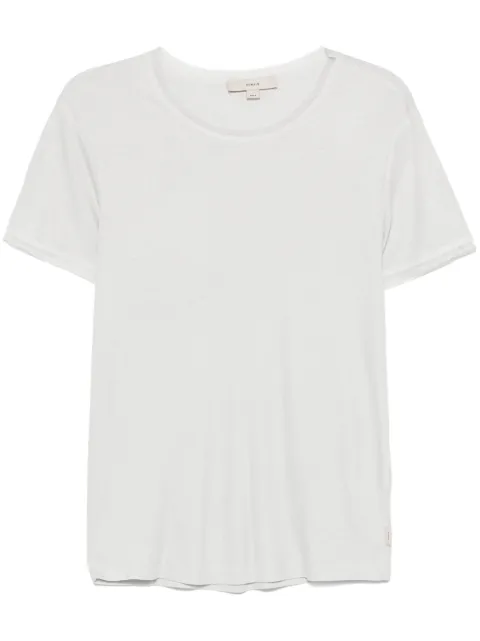 REMAIN playera con ribete de malla