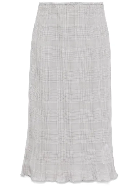 REMAIN pleated chiffon skirt
