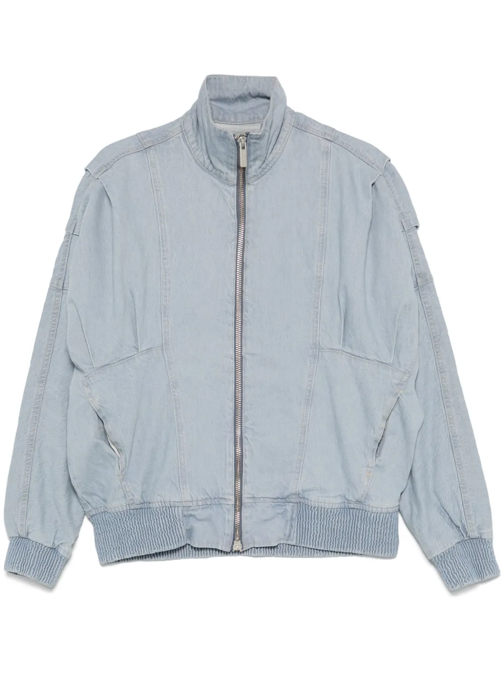 REMAIN Denim jack met wijde mouwen Blauw