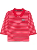 Martine Rose shrunken polo shirt - Red