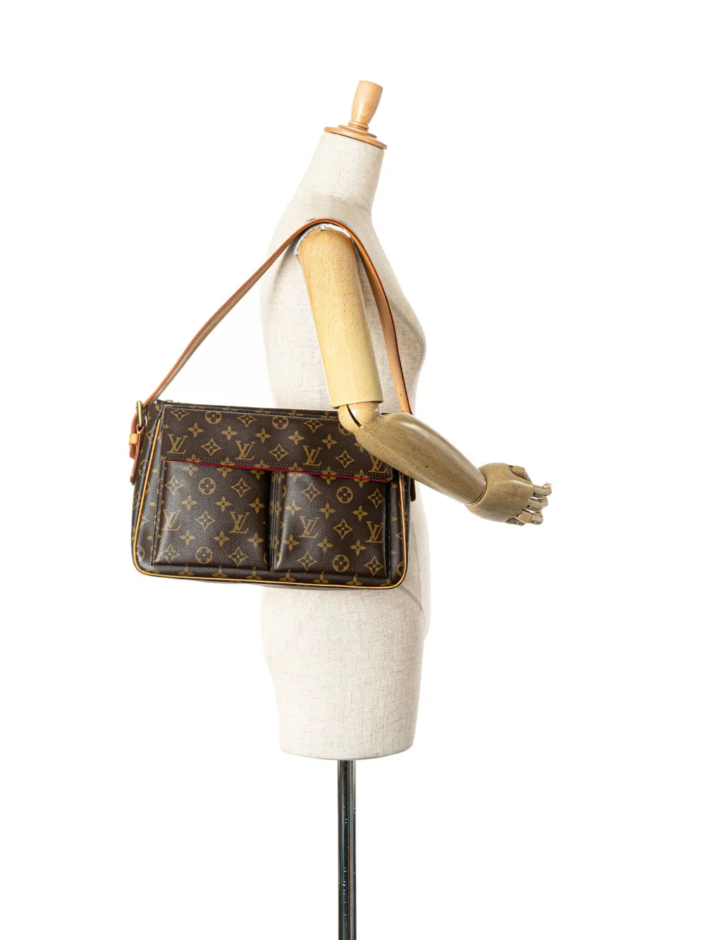 Louis Vuitton Pre-Owned 2004 Monogram Viva Cite GM shoulder bag - Bruin