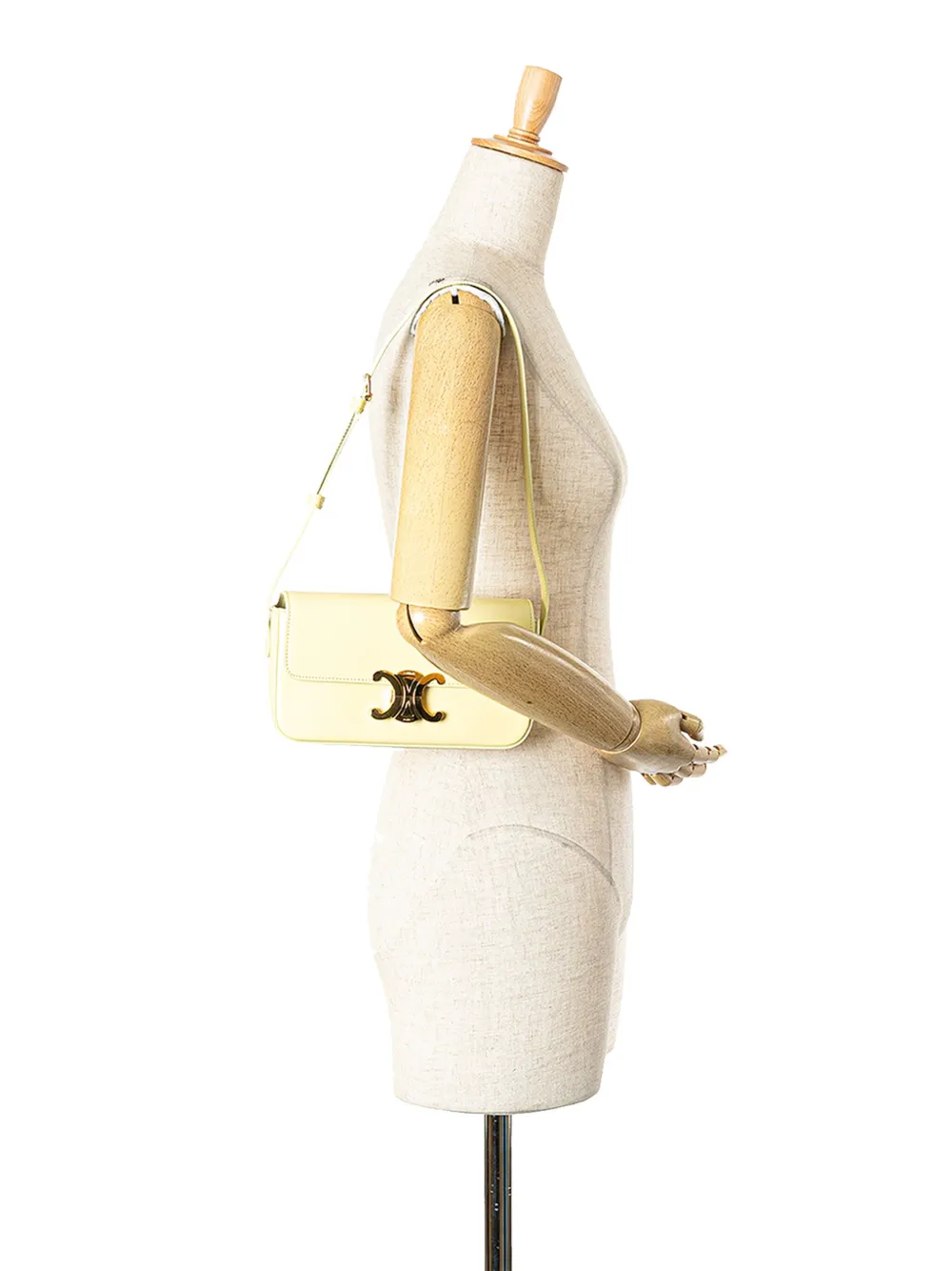 Céline Pre-Owned 2022 Leather Triomphe Claude shoulder bag | Pre-Owned | Image 2