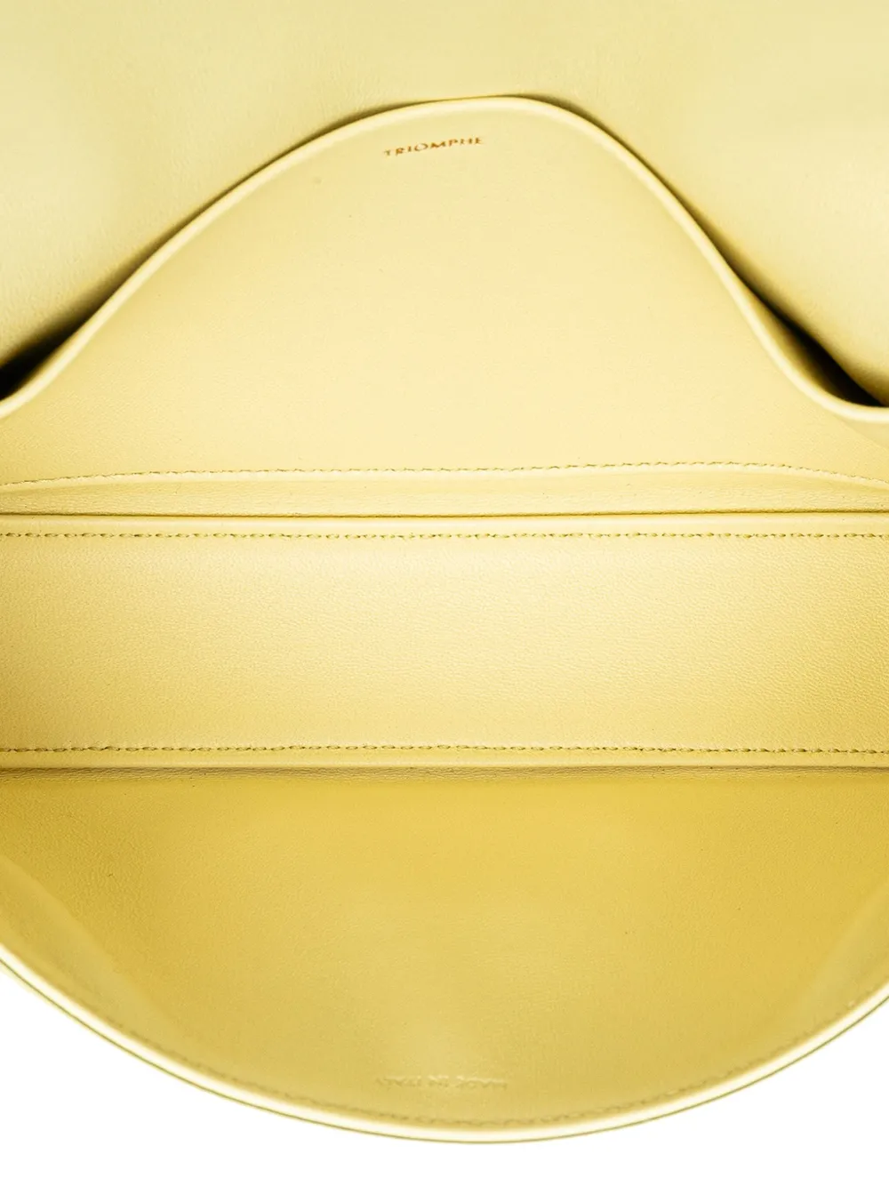 CELINE 2022 LEATHER TRIOMPHE CLAUDE SHOULDER BAG