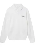Axel Arigato Base polo sweatshirt - White