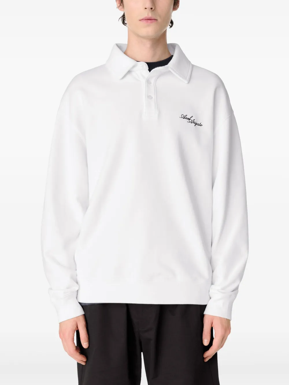Axel Arigato Base poloshirt Wit