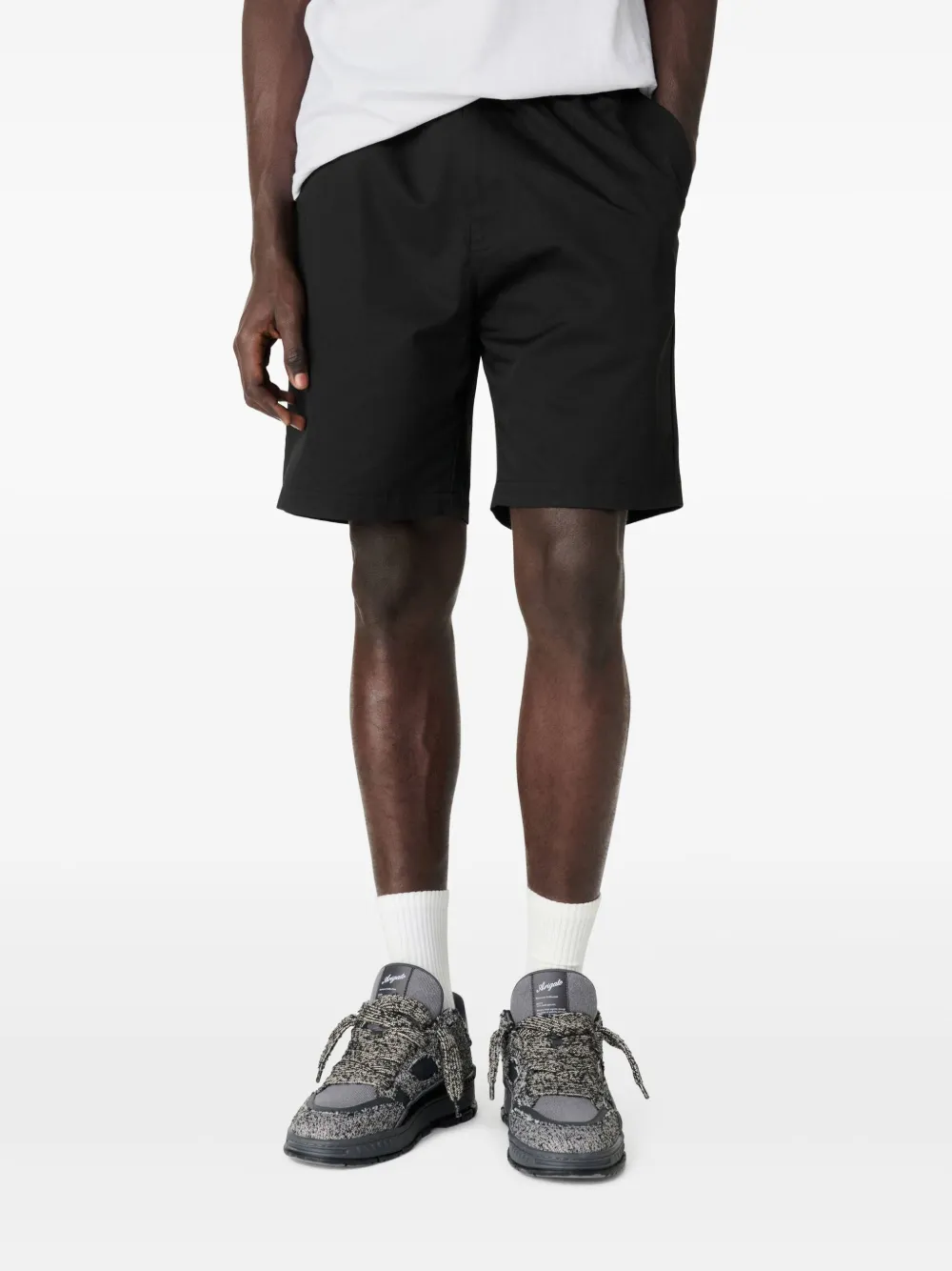 Axel Arigato Shorts met borduurwerk Zwart
