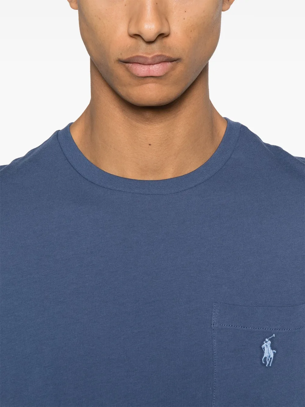 Polo Ralph Lauren T-shirt met borduurwerk Blauw