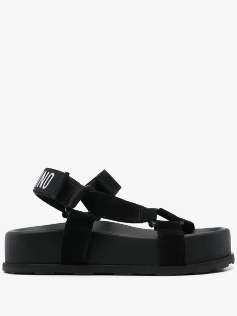 Moschino suede sandals