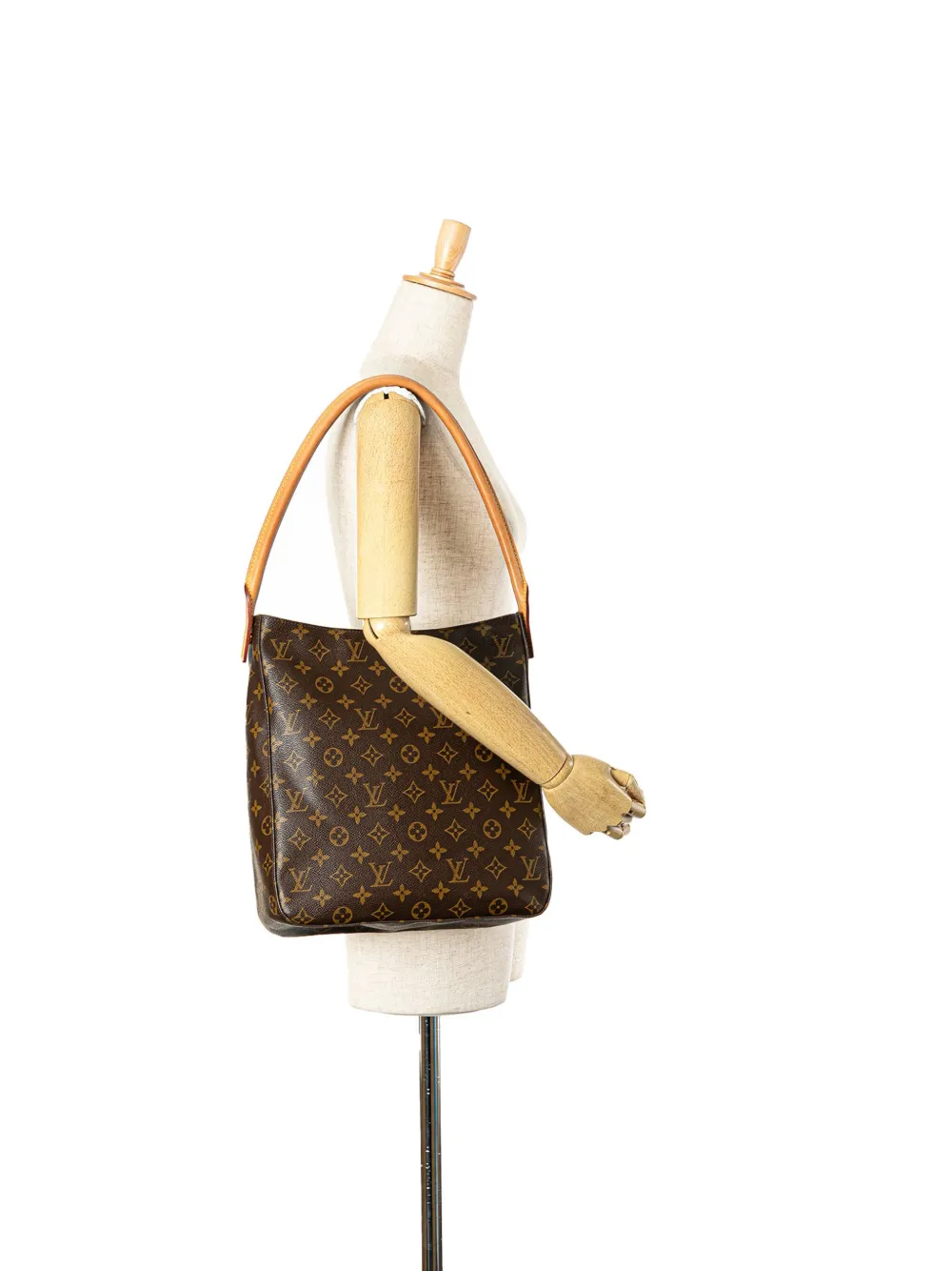 Louis Vuitton Pre-Owned 2002 Monogram Looping GM shoulder bag - Bruin