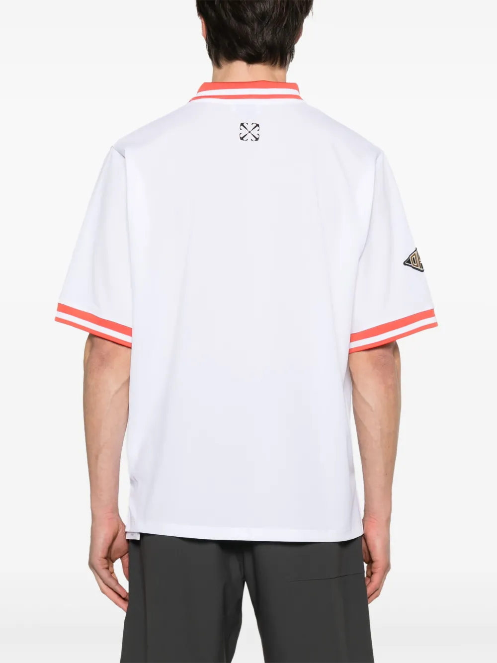 Off-White Eagle voetbalshirt Wit