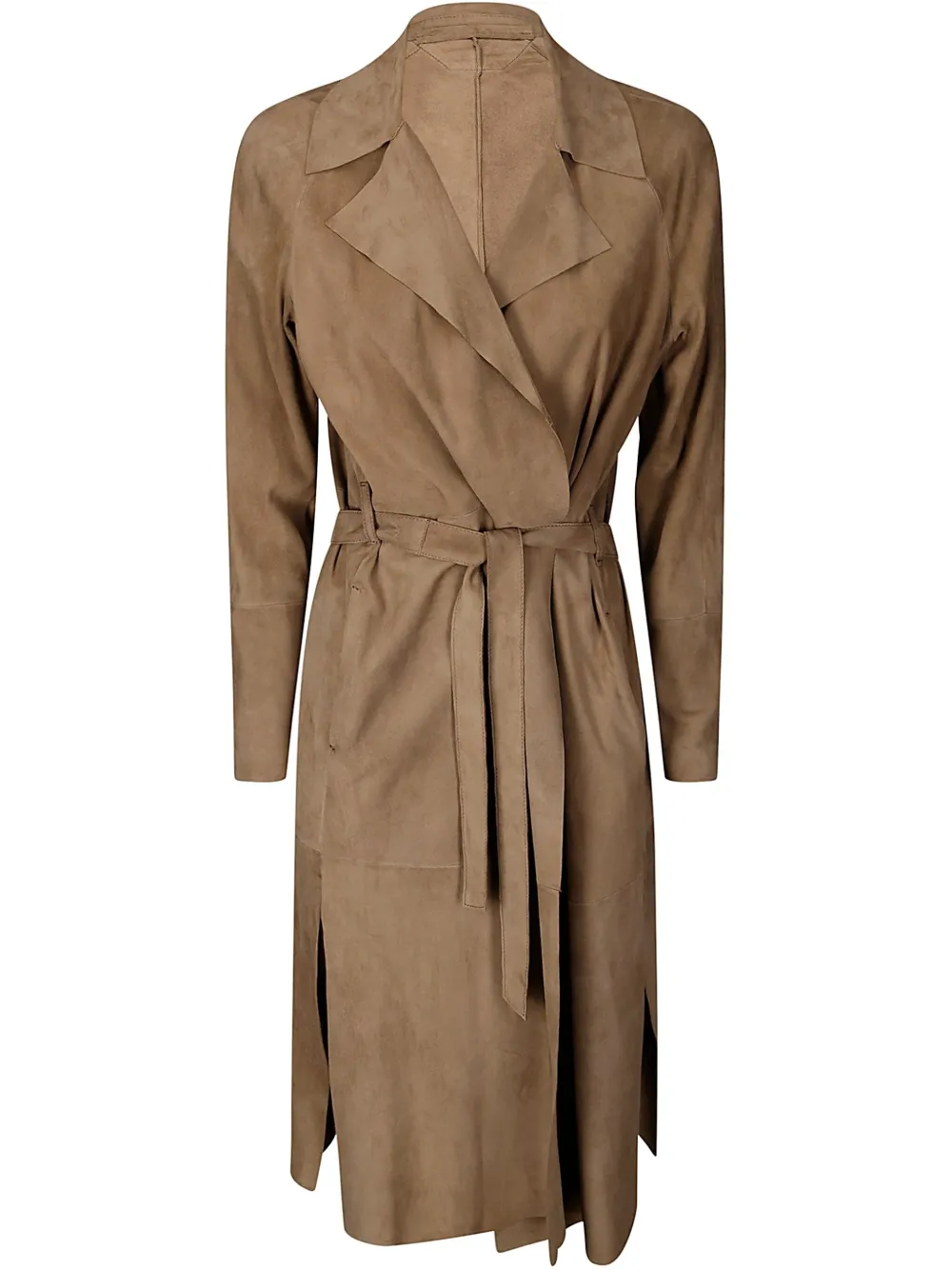 Salvatore Santoro Suède jas Beige