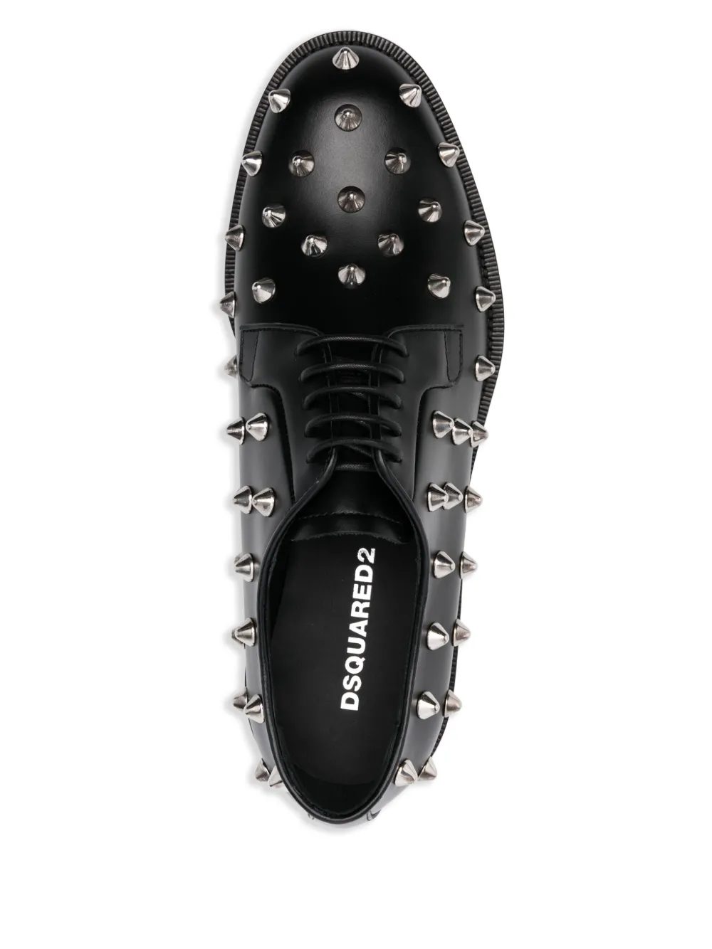 DSQUARED2 Allover Studs brogues Black