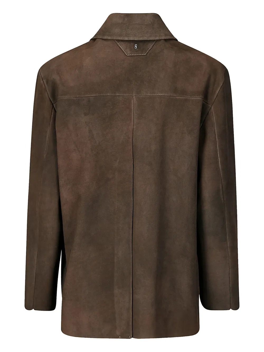 Salvatore Santoro leather jacket - Bruin