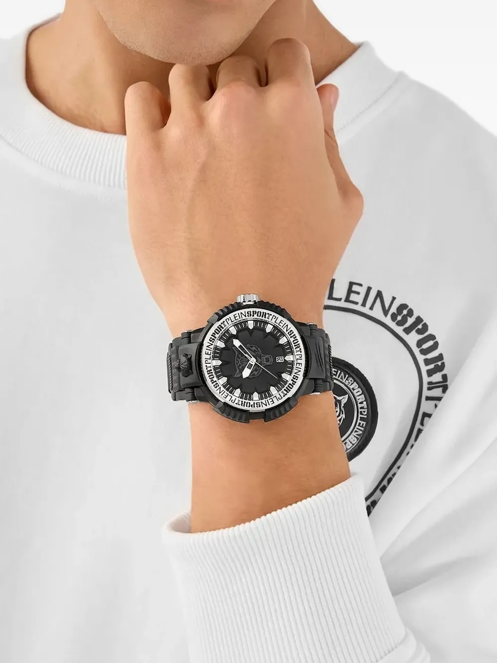 Plein Sport Tiger Power 48mm | Black | Image 1