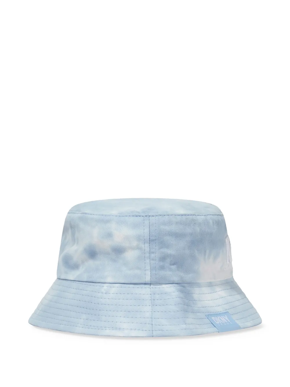 Dkny Kids tie-dye bucket hat - Blauw