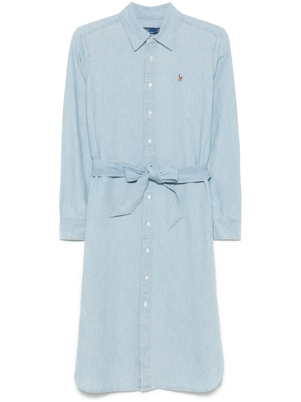 Polo Ralph Lauren Polo Pony ミニドレス - ブルー Polo Ralph Lauren Polo Pony ミニドレス - ブルー
