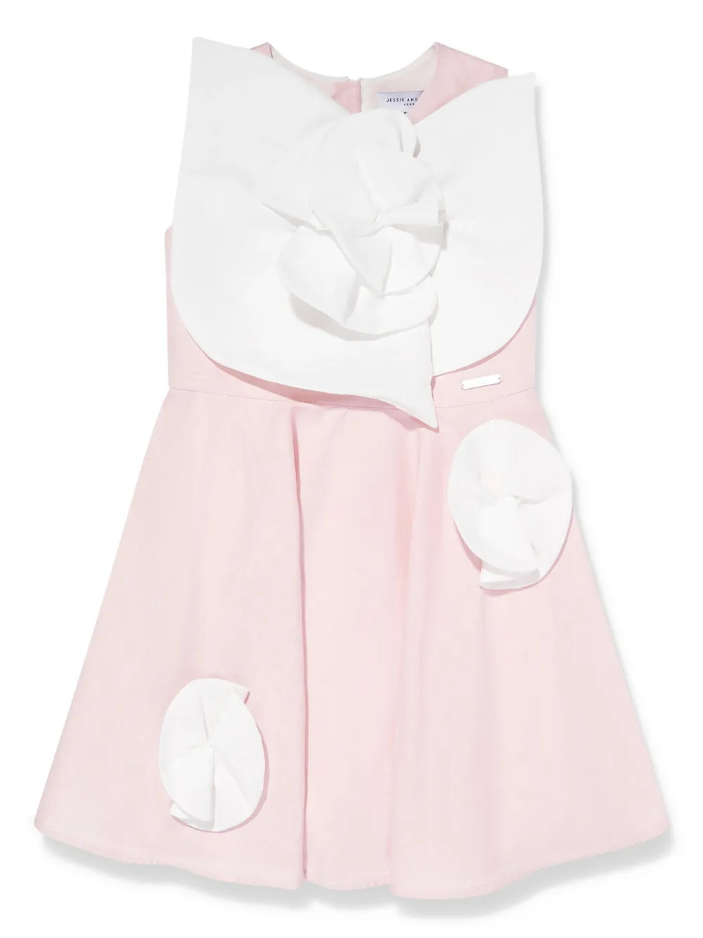JESSIE AND JAMES floral-appliqué dress | Pink | Image 1