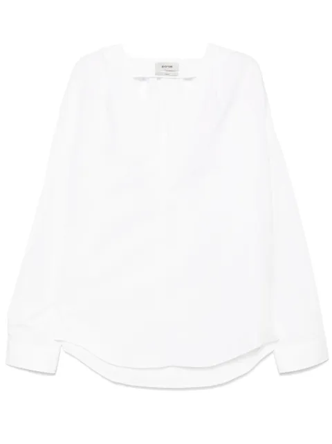 System camisa con cuello en V