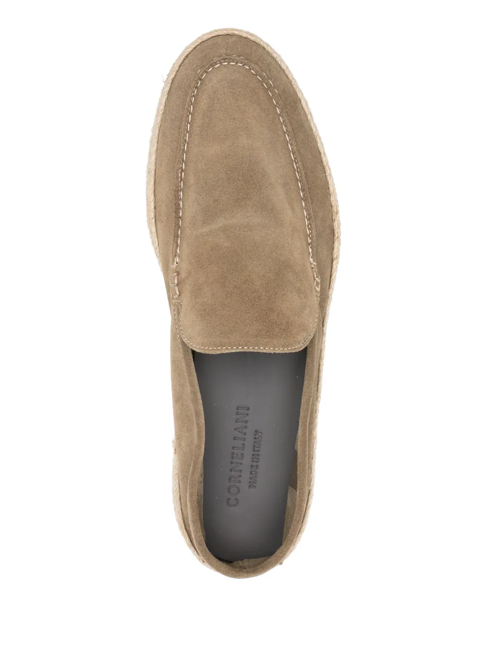 Corneliani suede loafers Brown