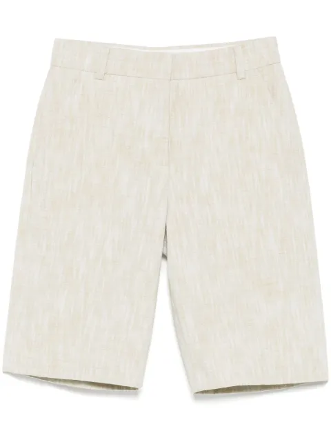 System slim-fit Bermuda shorts