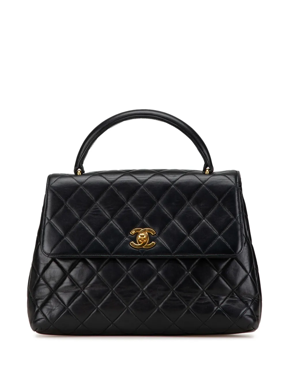 Image 1 of CHANEL Pre-Owned 1996-1997 Medium Lambskin Kelly Top Handle Bag handbag