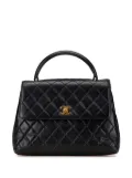 CHANEL Pre-Owned 1996-1997 Medium Lambskin Kelly Top Handle Bag handbag - Black