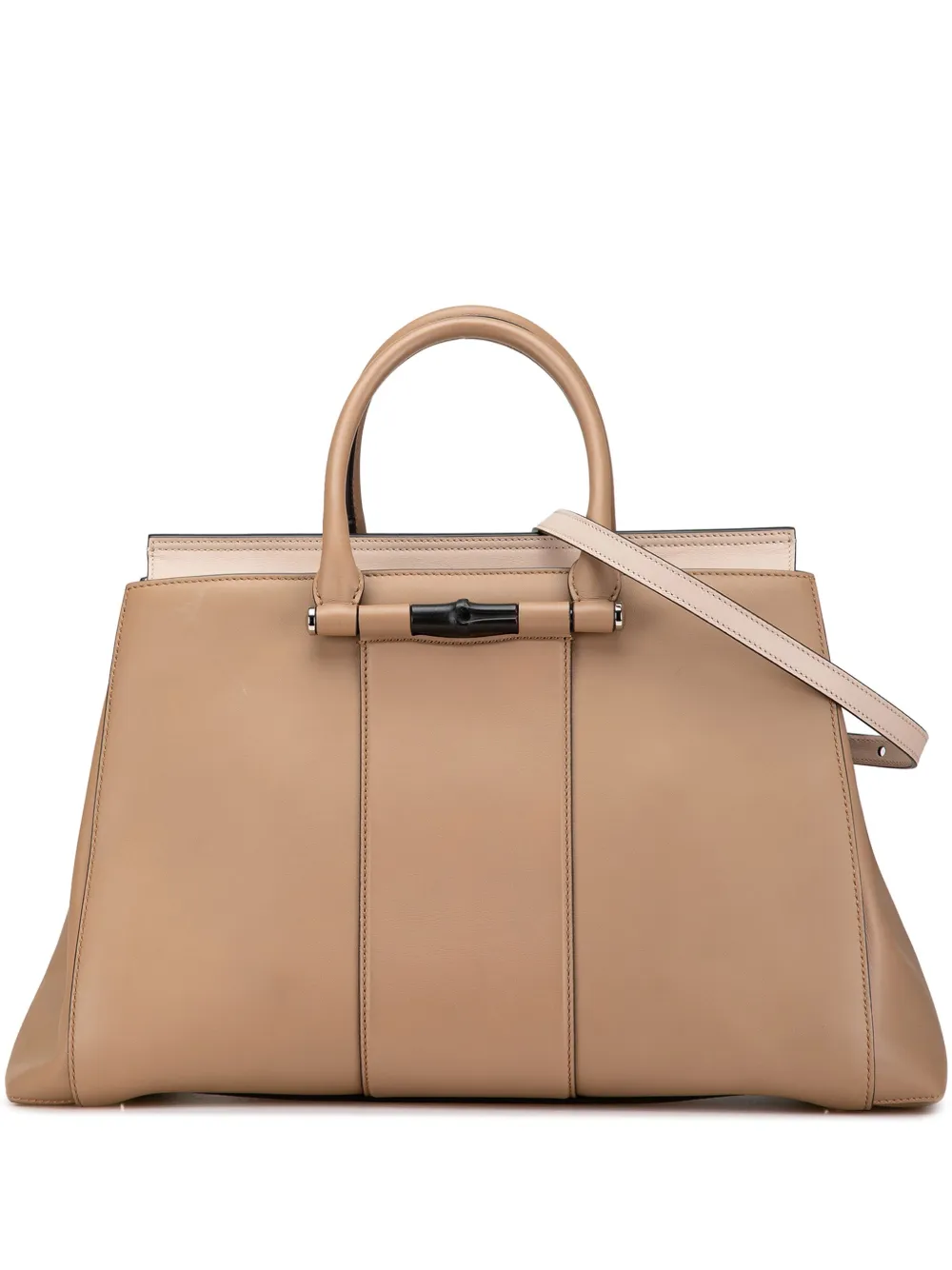 2000-2015 Leather Lady Bamboo satchel